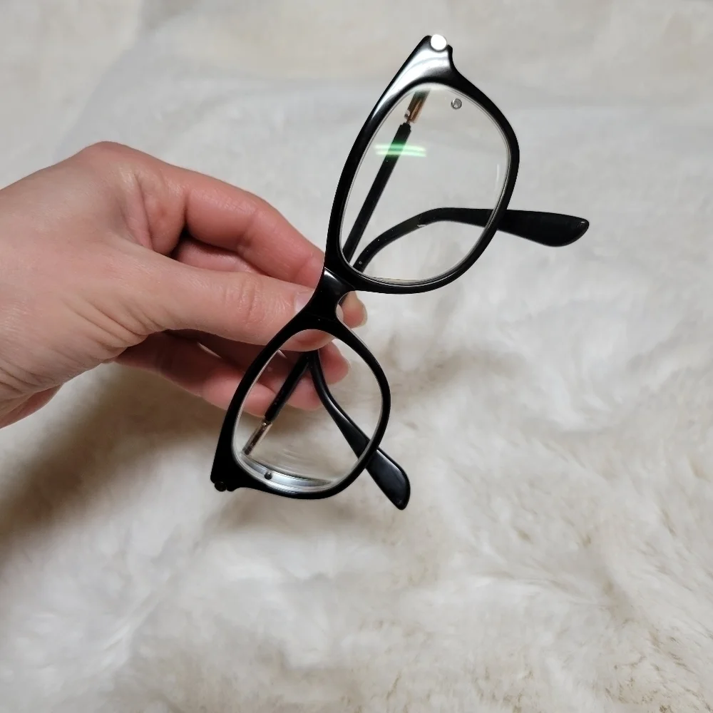 Tom Ford Glasses Frames Slight Rounded Square Optical Frame Black Brown